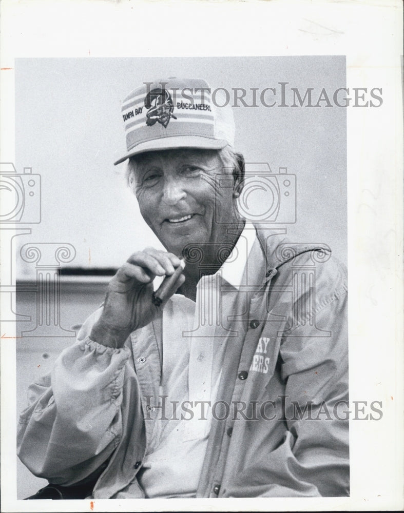 1984 Press Photo John McKay,football. - Historic Images