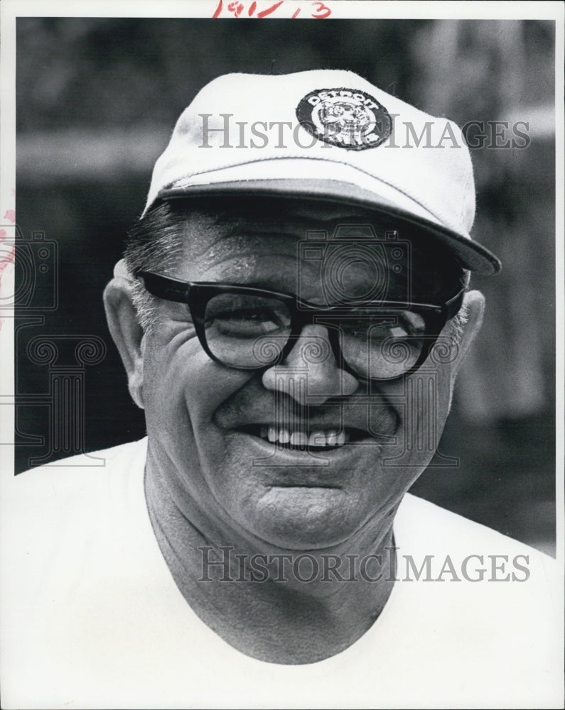 1983 Press Photo Max Lanier/Baseball Pitcher/Bass Fishing Guide - Historic Images
