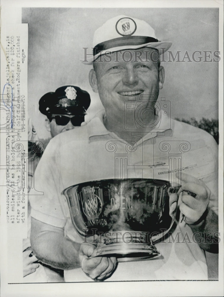 1966 Phil Rodgers, wins at Buick Open Golf Tournament. - Historic Images