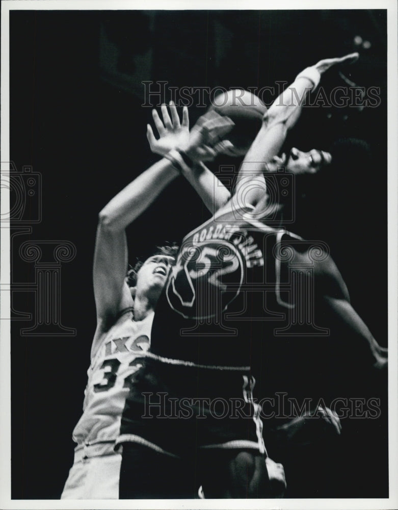 Press Photo Billy Cunningham of the Philadelphia 76ers - Historic Images