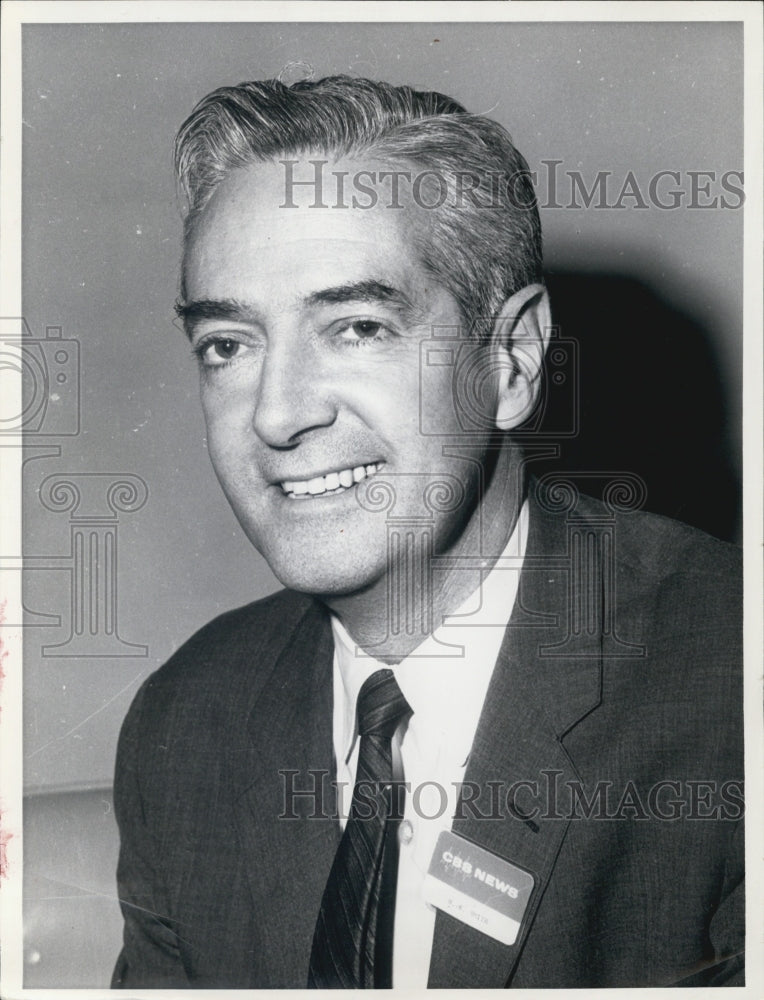 1960 Howard K Smith Newscaster TV Scout Actor - Historic Images