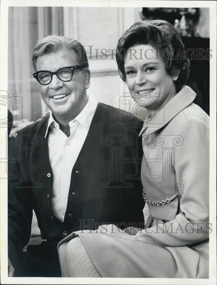 1970 Press Photo Alexis Smith/Actress/Dan Dailey/Dancer/Actor - RSG25865 - Historic Images