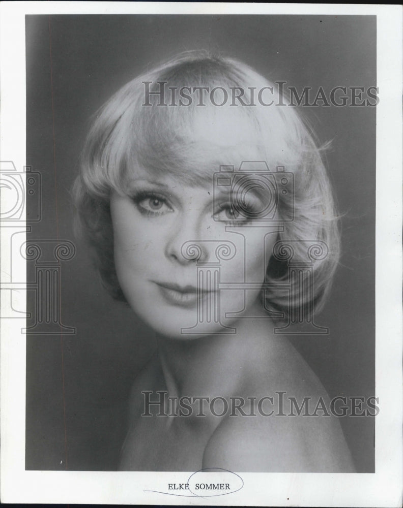 1975 Elke Sommer Television Film Actress - Historic Images