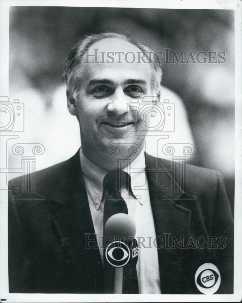 1993 Press Photo Billy Packer, Expert analyst,NCAA basketball for CBS sports - Historic Images