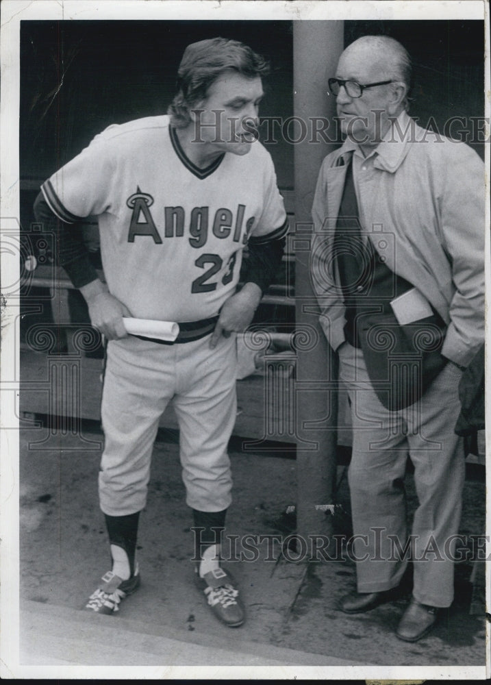 Press Photo Dick William and Bill Leston. - Historic Images