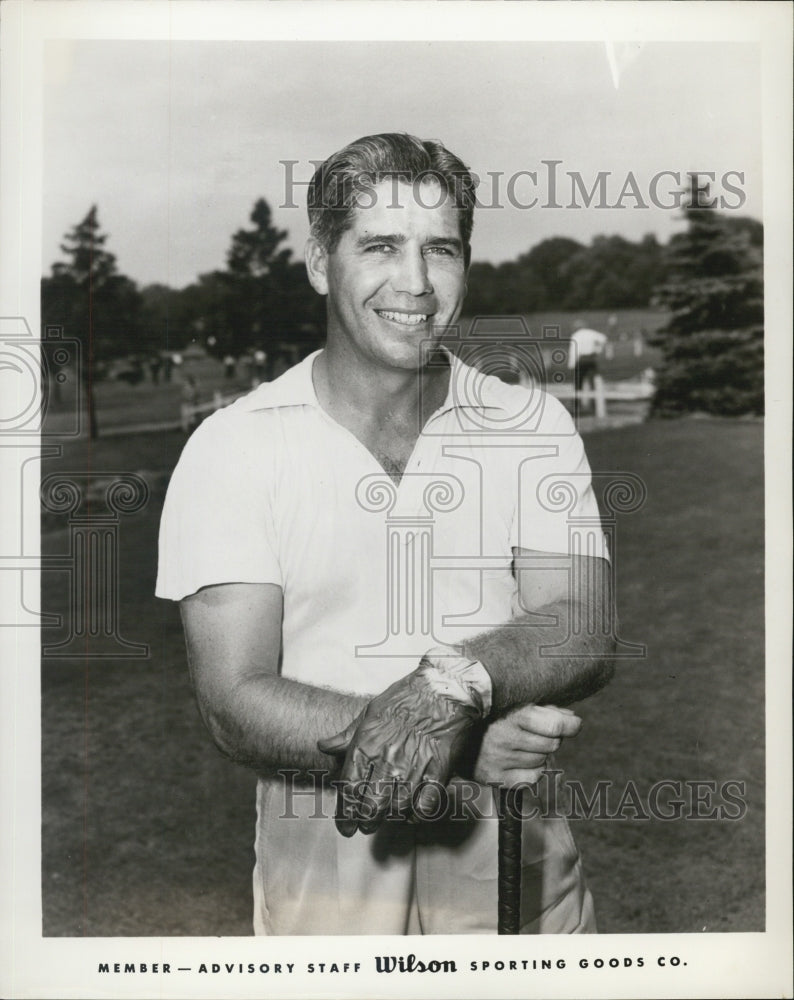 1955 Golfer Francis Bo Wininger For Wilson Sporting Goods Staff - Historic Images