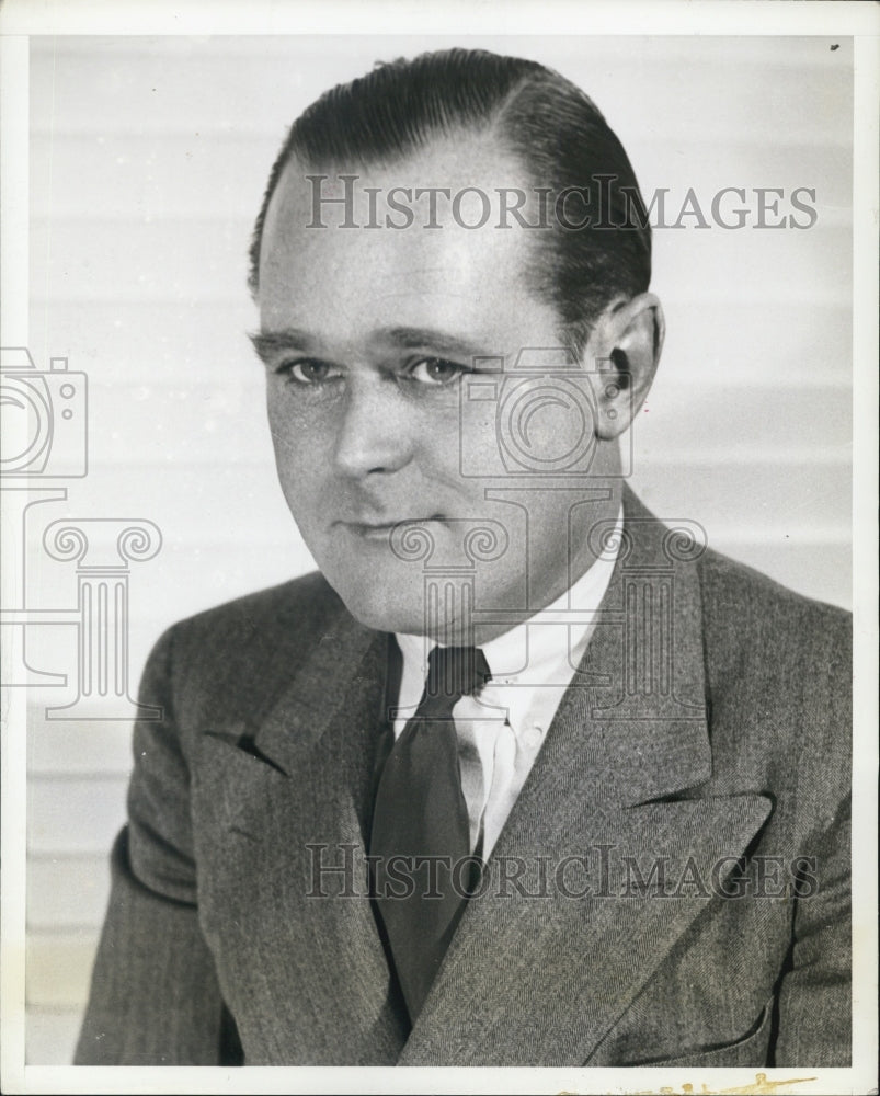 1941 Horse Racing Secretary Charles J. McLennan, Suffolk Downs - Historic Images