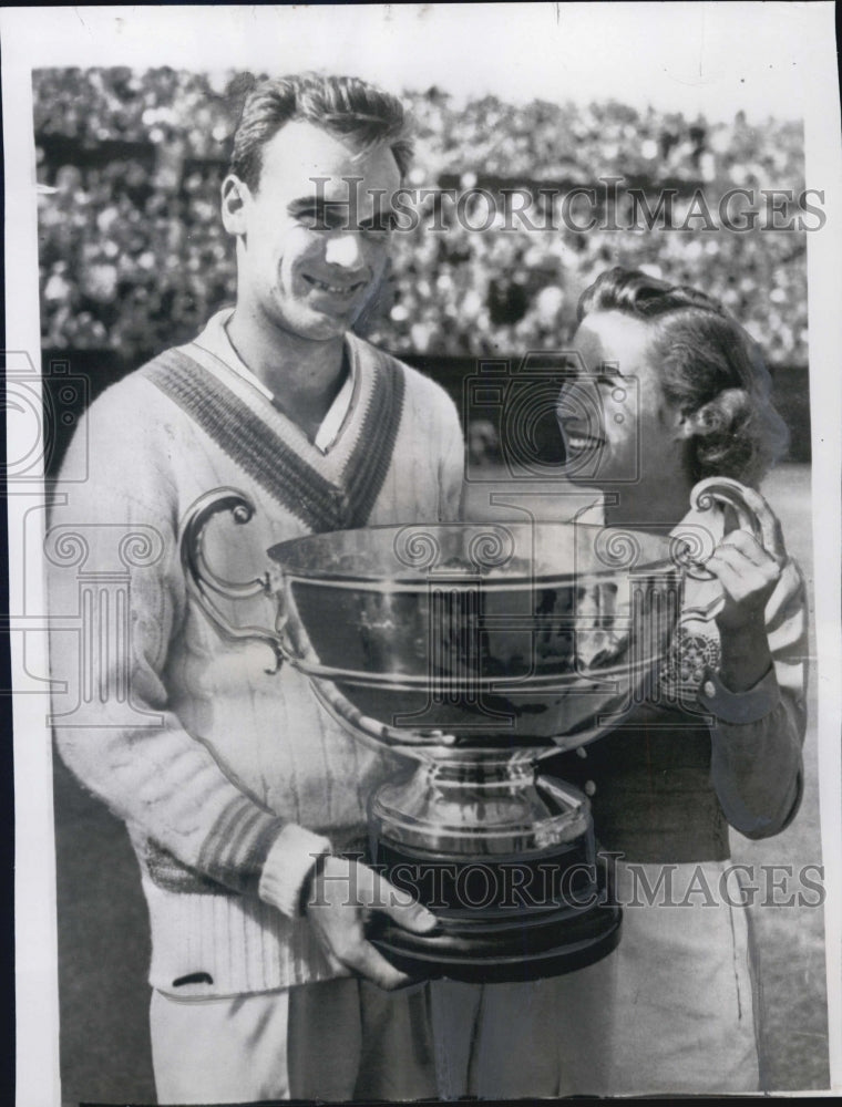 1952 Tennis Vic Seizas Championship winner - Historic Images