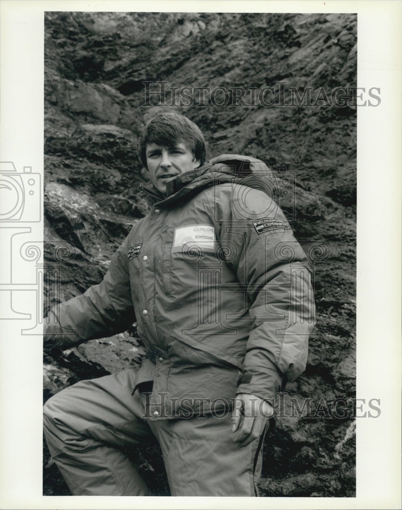 1984 Press Photo John Riskelly Mountain Climber - Historic Images