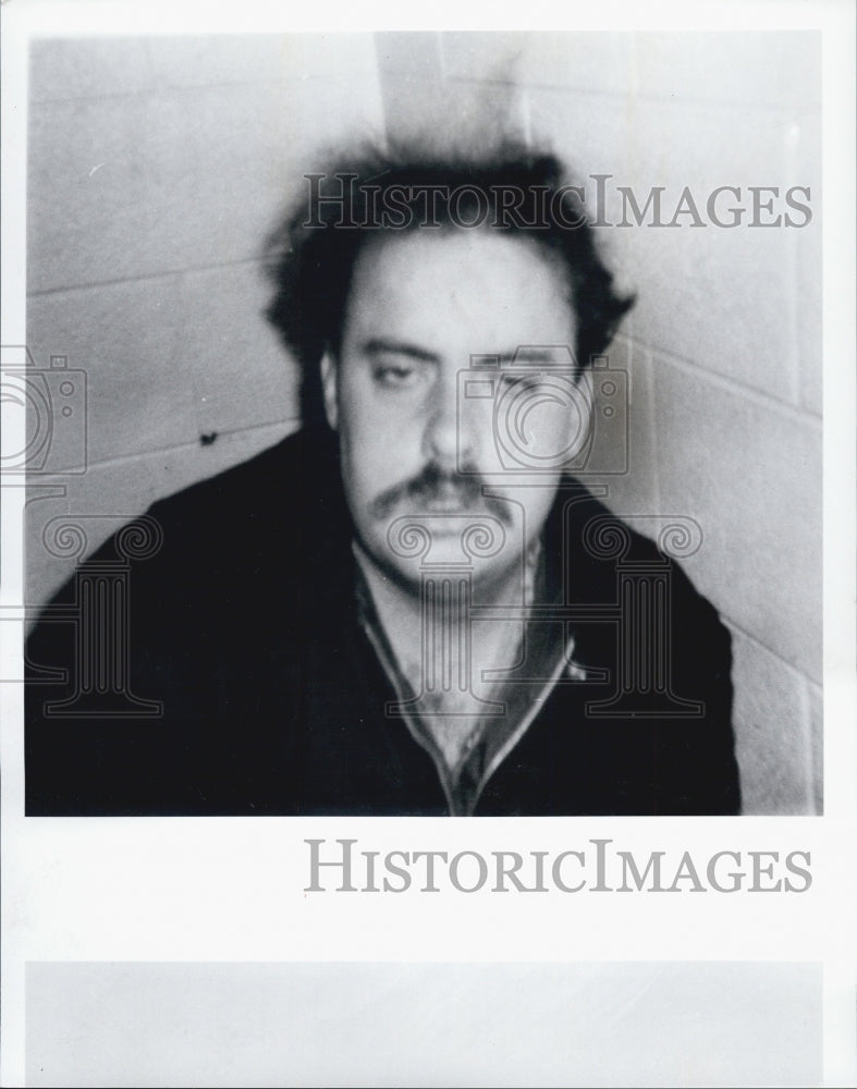 1991 Press Photo Chicago Murderer Michael Howarth Mug Shot - Historic Images