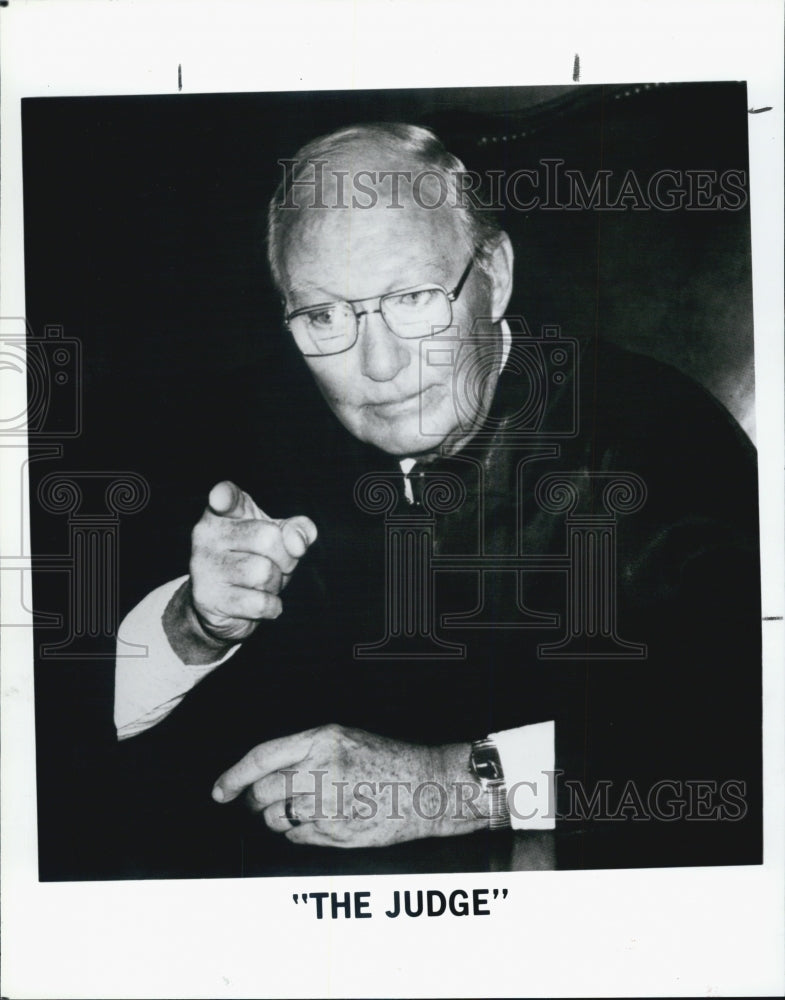 1988 Press Photo &quot;The Judge&quot;, TV Show - Historic Images