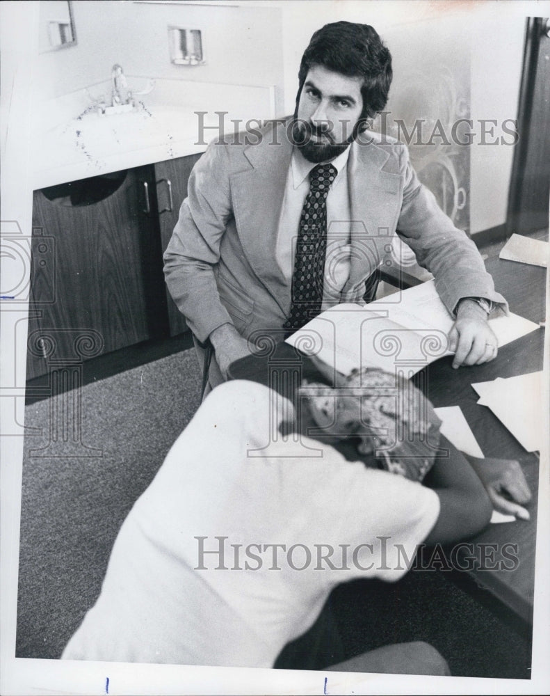 1976 Dr. Derek Miller Director Adolescent Unit Institute of - Historic Images