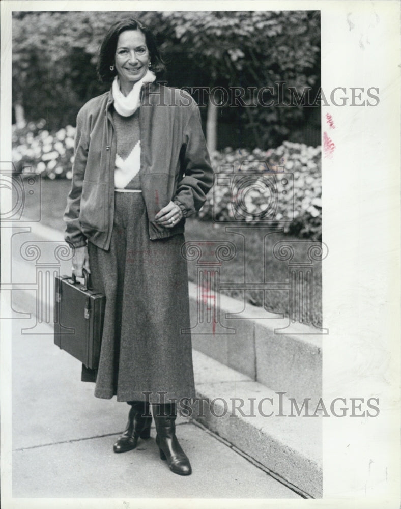 1984 Press Photo Marion Howington Senior Vice President Illinois Dept. Commerce - Historic Images