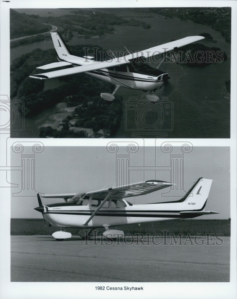 1982 Press Photo 1982 Cessna Skyhawk - Historic Images