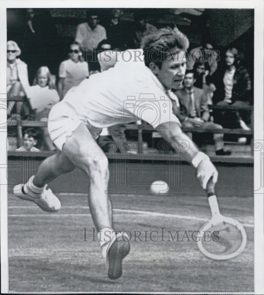 1969 Dennis Ralston, All-England tennis championship. - Historic Images