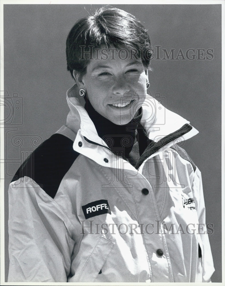 1994 Press Photo Diann Roffe, Olympic skier. - Historic Images