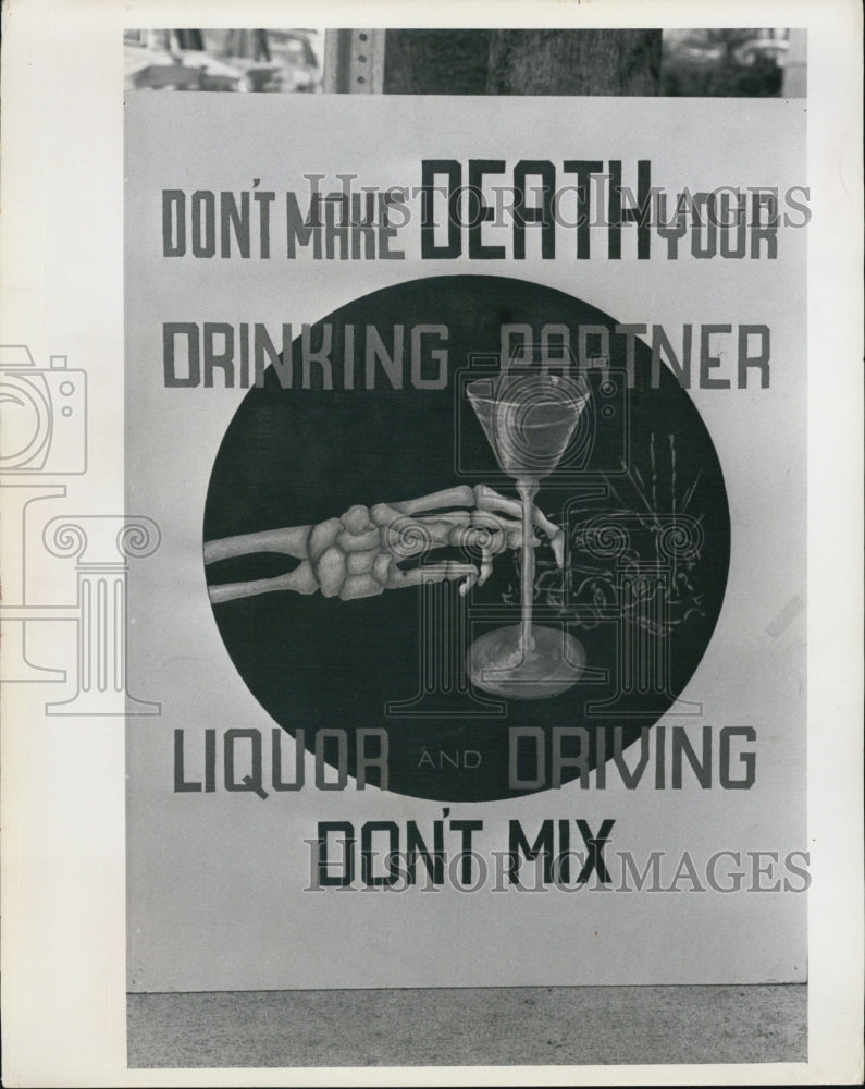 1967 Teen Age Highway Safety Poster 2nd Place - Historic Images