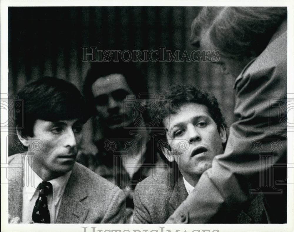 1984 Press Photo Craig MacTavish, Bruins star, in court on drunk driving charges - Historic Images