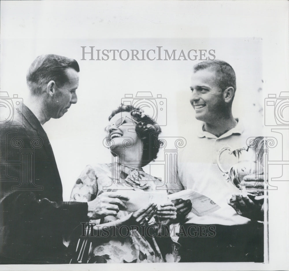 1962 Dan Sikes/Barbara Nichols/Bobby Nichols/Golf - Historic Images