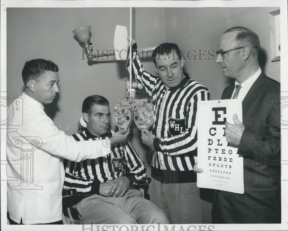 1962 Dr. Wayne Martin, Al Leader, Willie Papp, Jerry Olinski - Historic Images