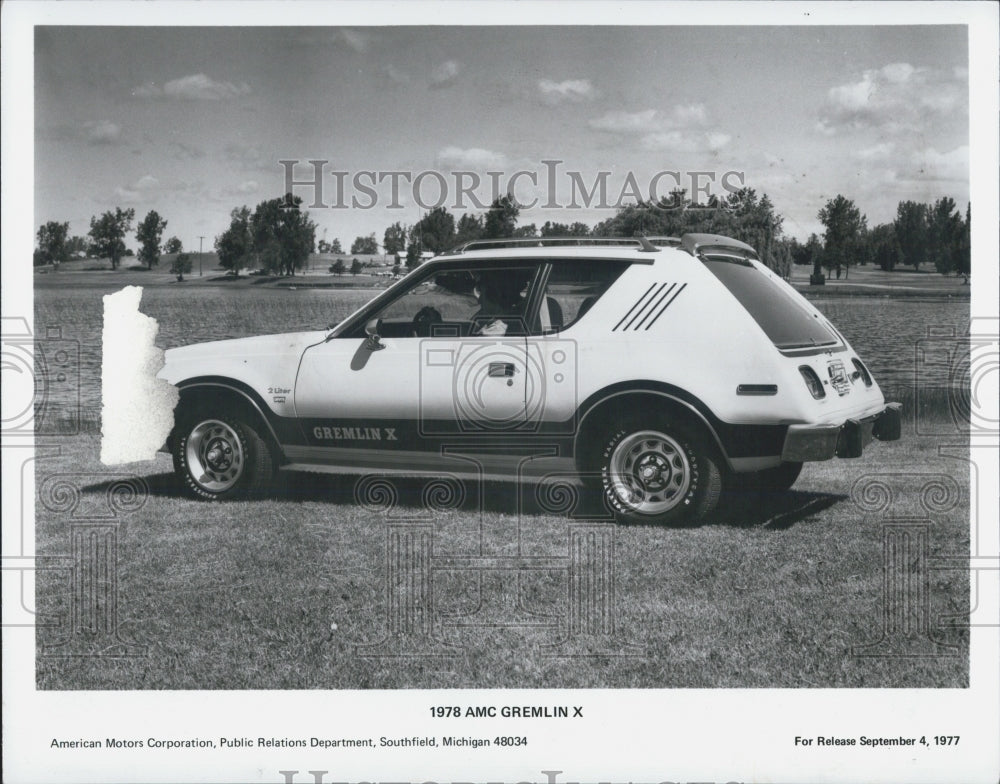 1978 American Motors Company Gremlin X Model In Field - Historic Images