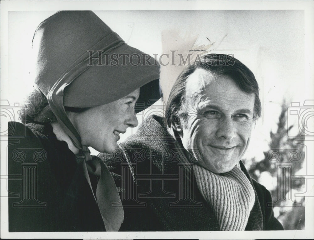 1975 Friendly Persuasion Film Shirley Knight Richard Kiley Scene - Historic Images