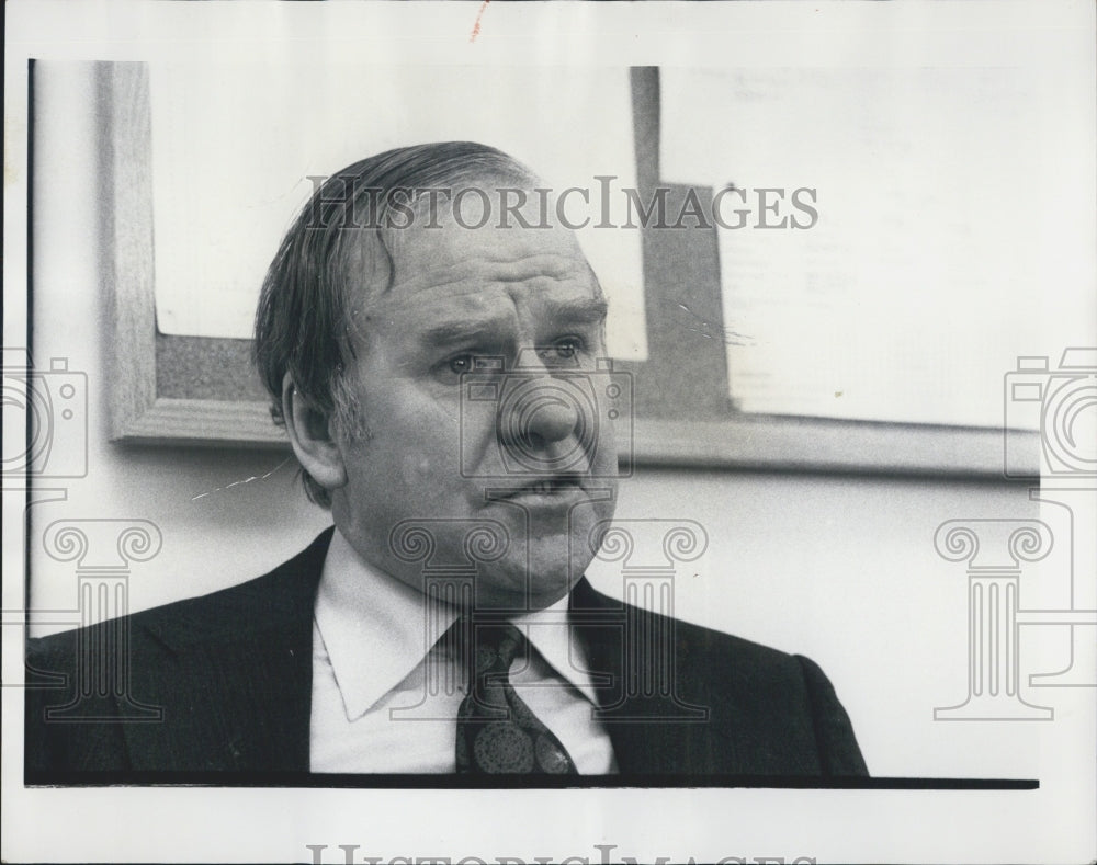 1976 Press Photo Stanley Orme, Minister of state Ireland - Historic Images