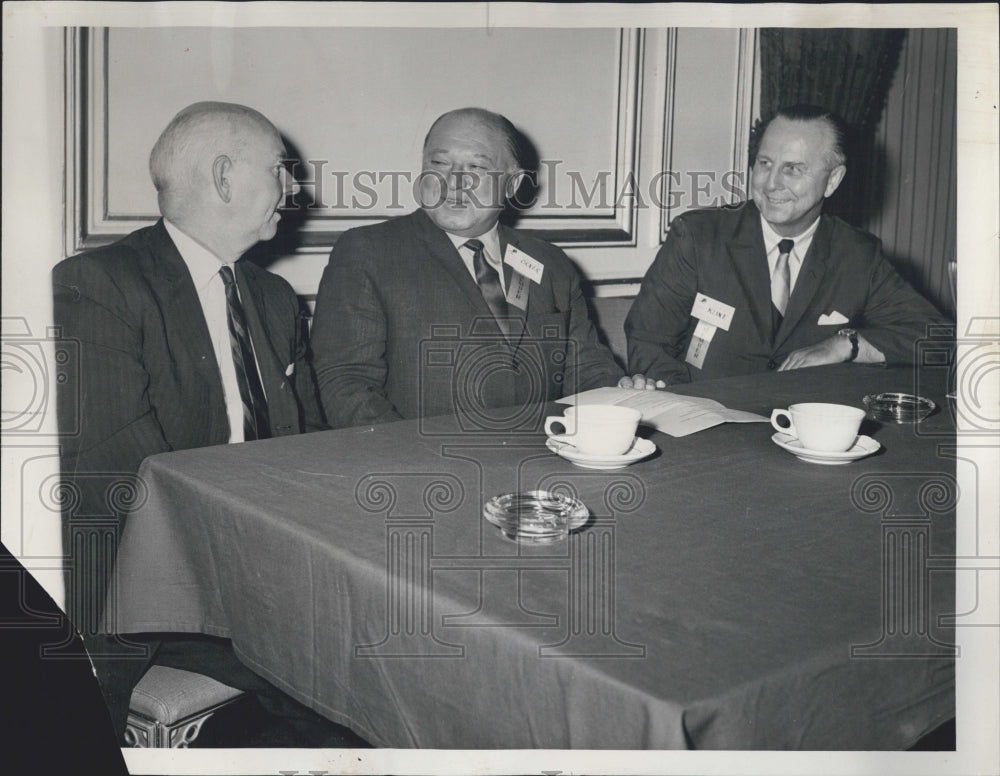 1963 Speakers Table Seymour B. Orner - Historic Images