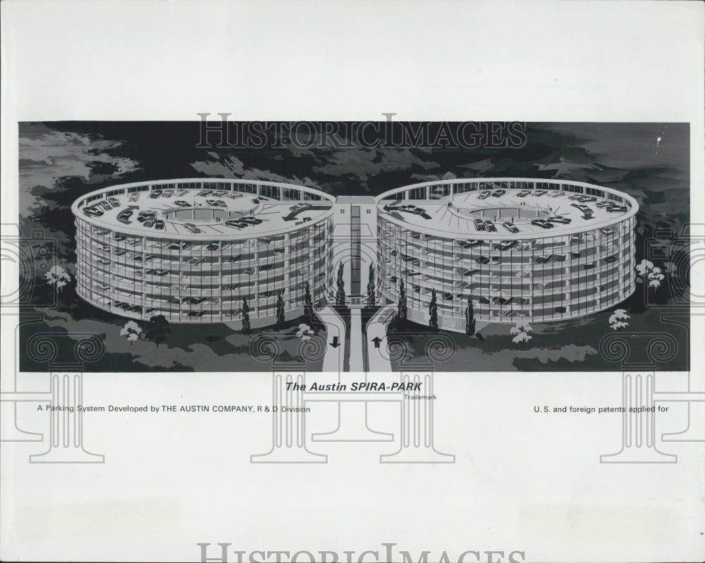 1964 Press Photo The Austin SPIRA- PARK - Historic Images