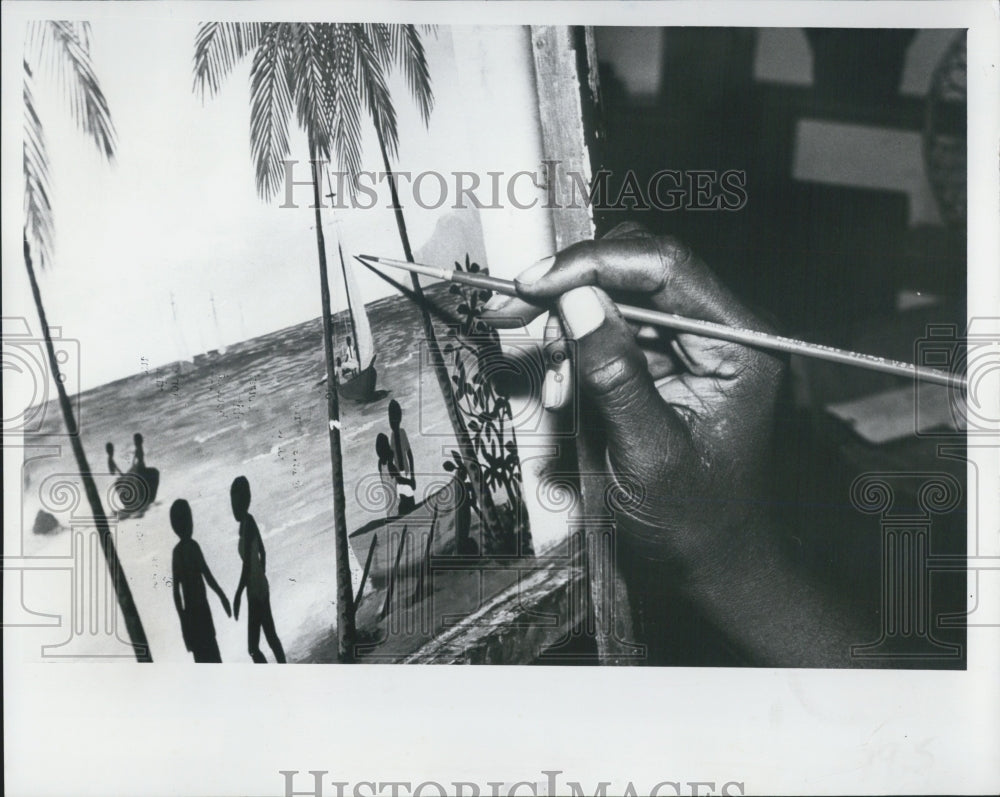 1980 Haitian Art - Historic Images