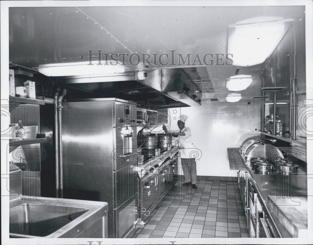 1962 Section of the Galley - Historic Images