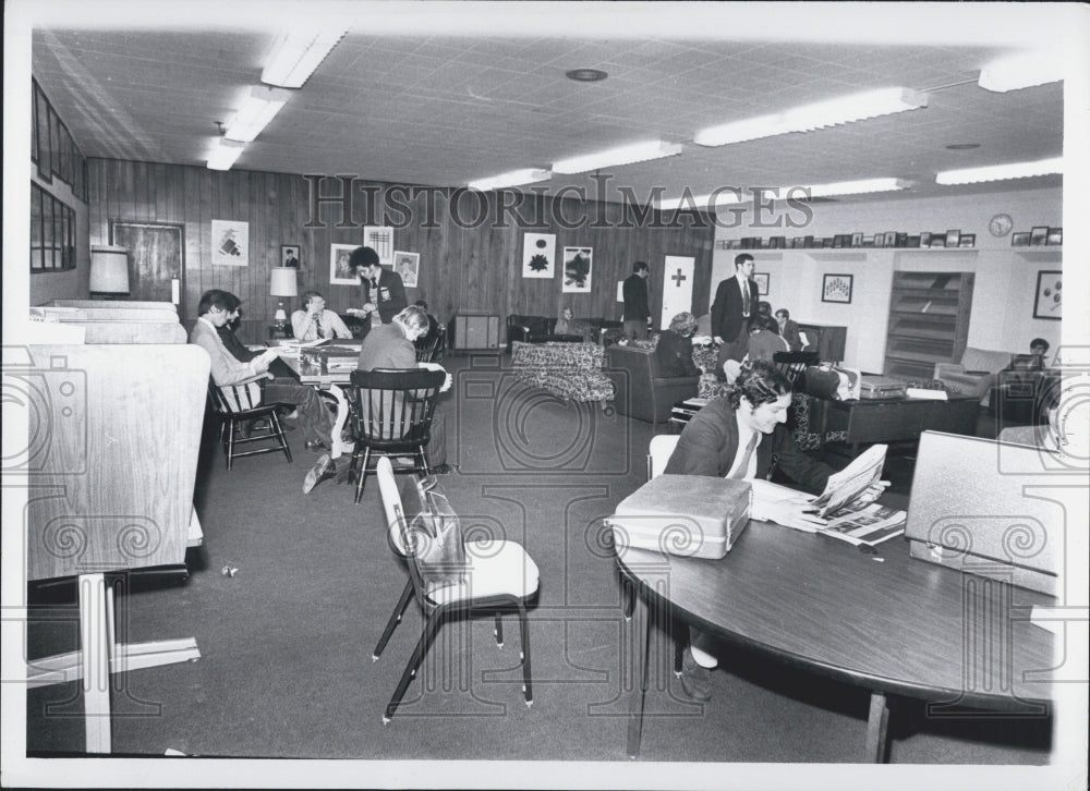 1972 Detroit County Day School Interior - Historic Images