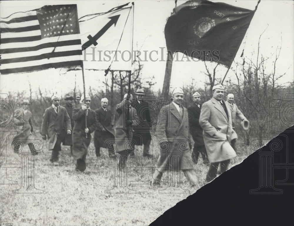1930 Reforestation Michigan Veterans 32nd Division American Legion - Historic Images