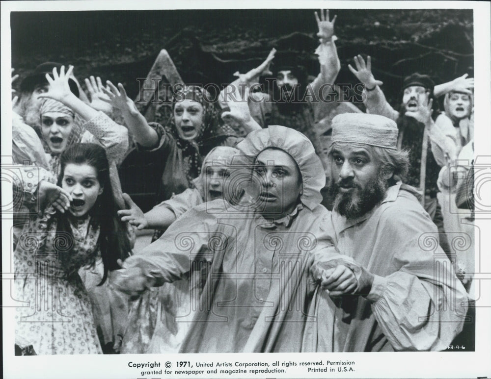 1971 Fiddler On The Roof United Artists Film - Historic Images