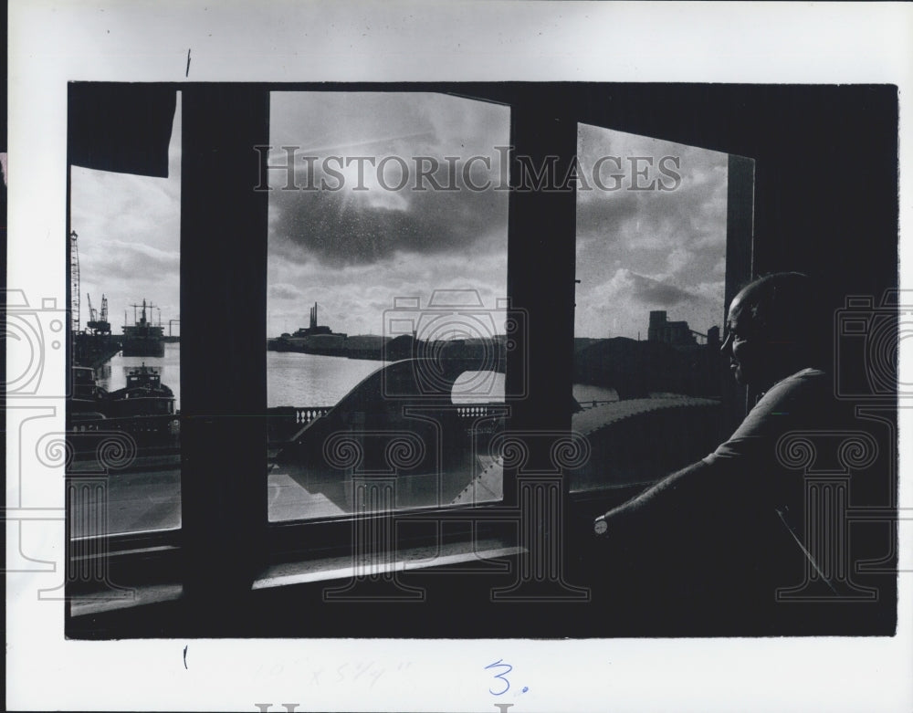 1984 Press Photo Beautiful views from Bridge Tower - Historic Images