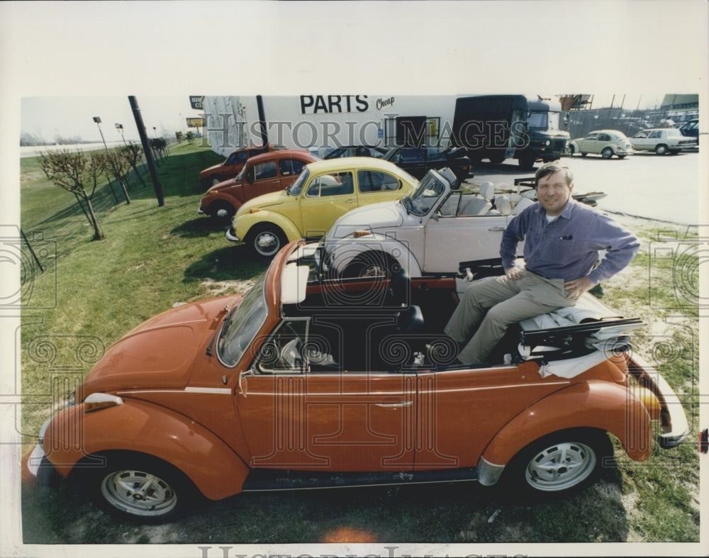 1992 Press Photo Own Old Volkswagen Bugs for Parts - Historic Images