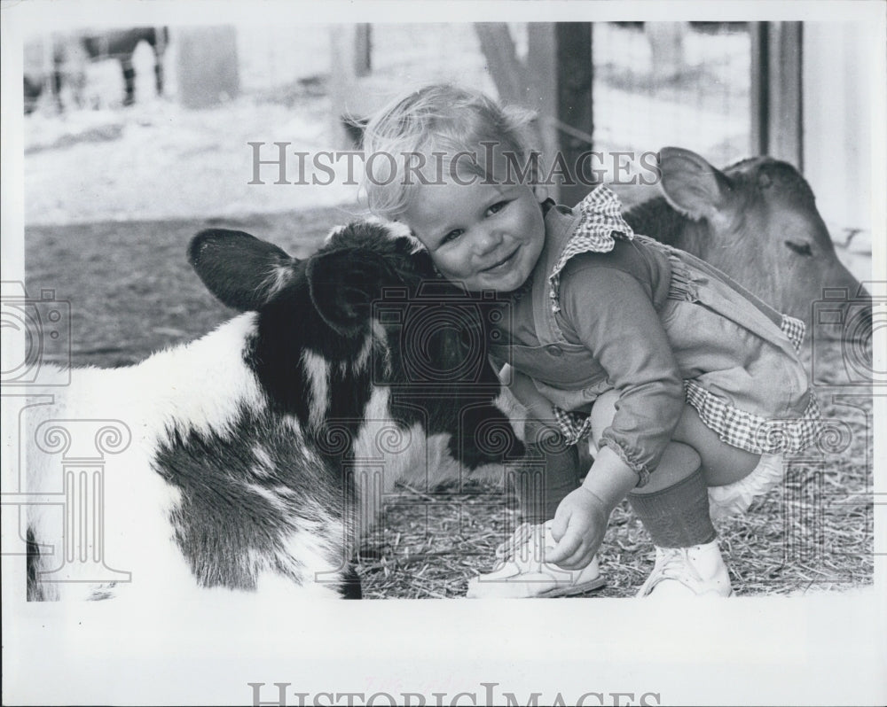 1978 Press Photo Petting Zoo - Historic Images