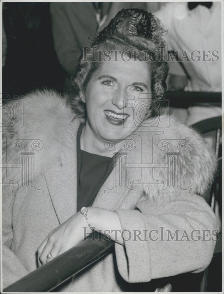 Press Photo Mrs. Bobby Doerr - Historic Images