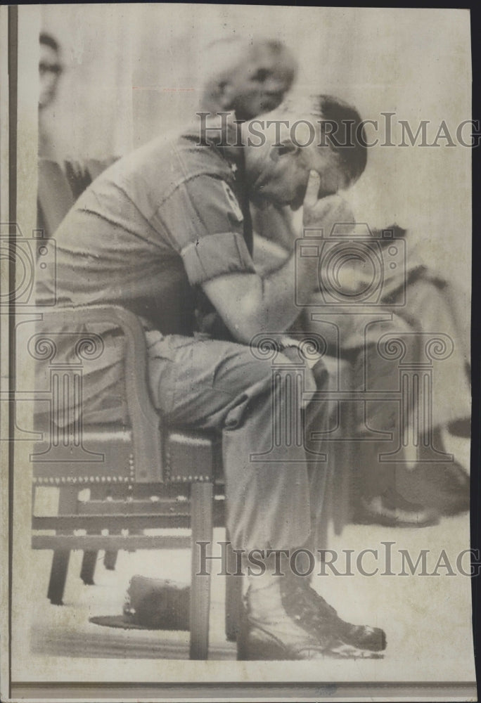 1967 Gen. William Westmoreland at Cardinal Spellman Memorial - Historic Images