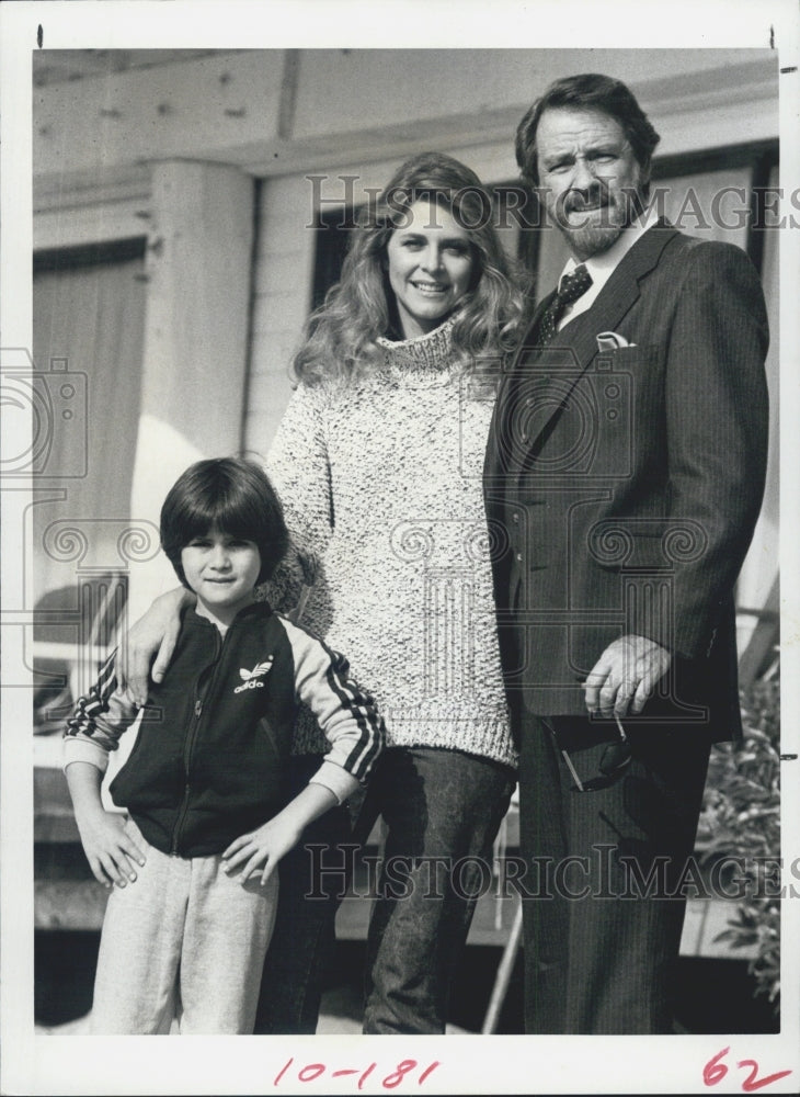 1986 Press Photo Passions movie R.J. Williams Lindsay Wagner Richard Crenna - Historic Images