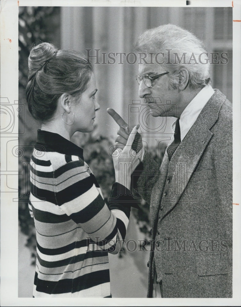 1976 Press Photo Danny Thomas in &quot;The Practice&quot; - RSG33485 - Historic Images