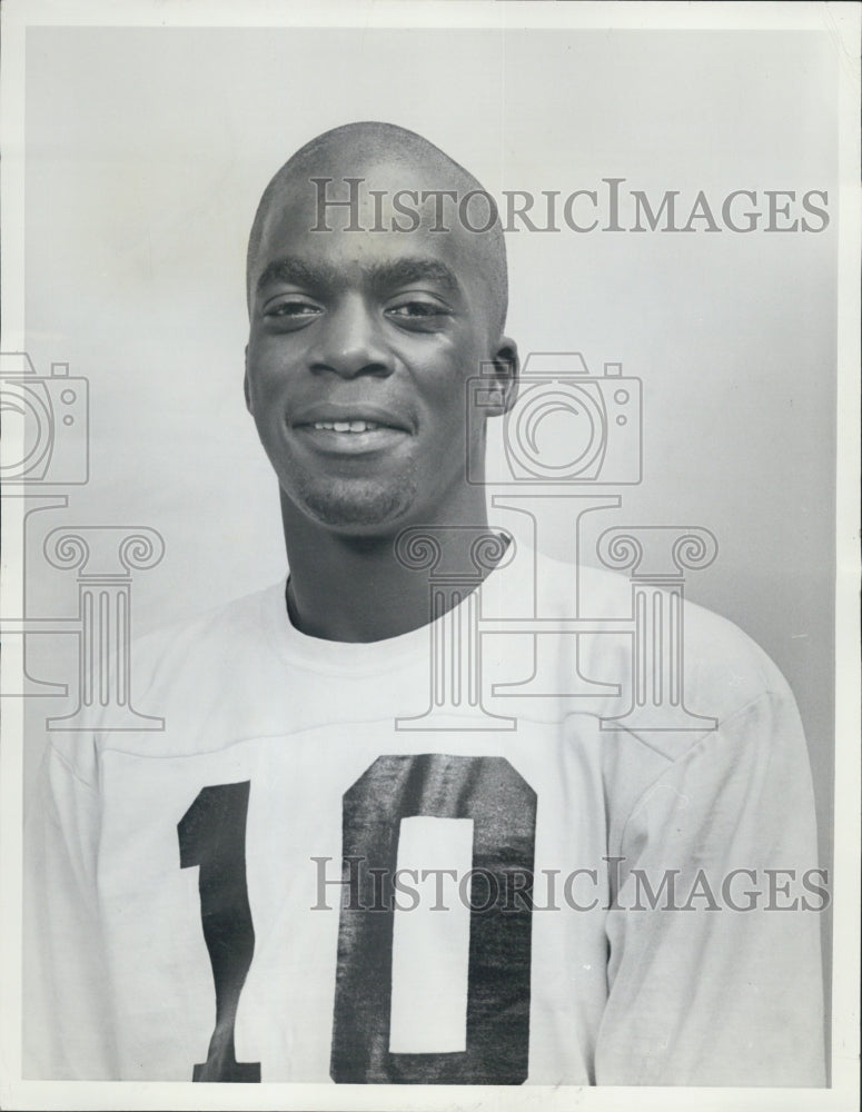 1964 Clifton &quot;Fuzzy&quot; Rogers Parker High School Football Chicago - Historic Images