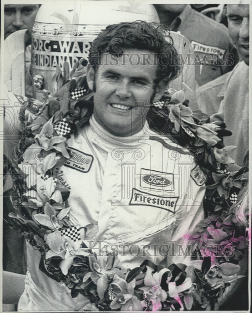 1970 Al Unser race car driver - Historic Images