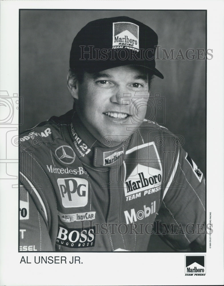 1995 Press Photo Al Unser Jr - Historic Images