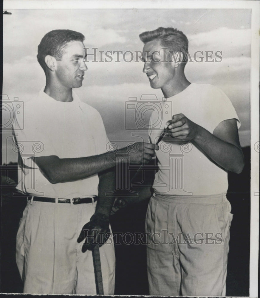 1953 William Williamson Earl Moeller NCAA Golf Tournament Broadmoor - Historic Images