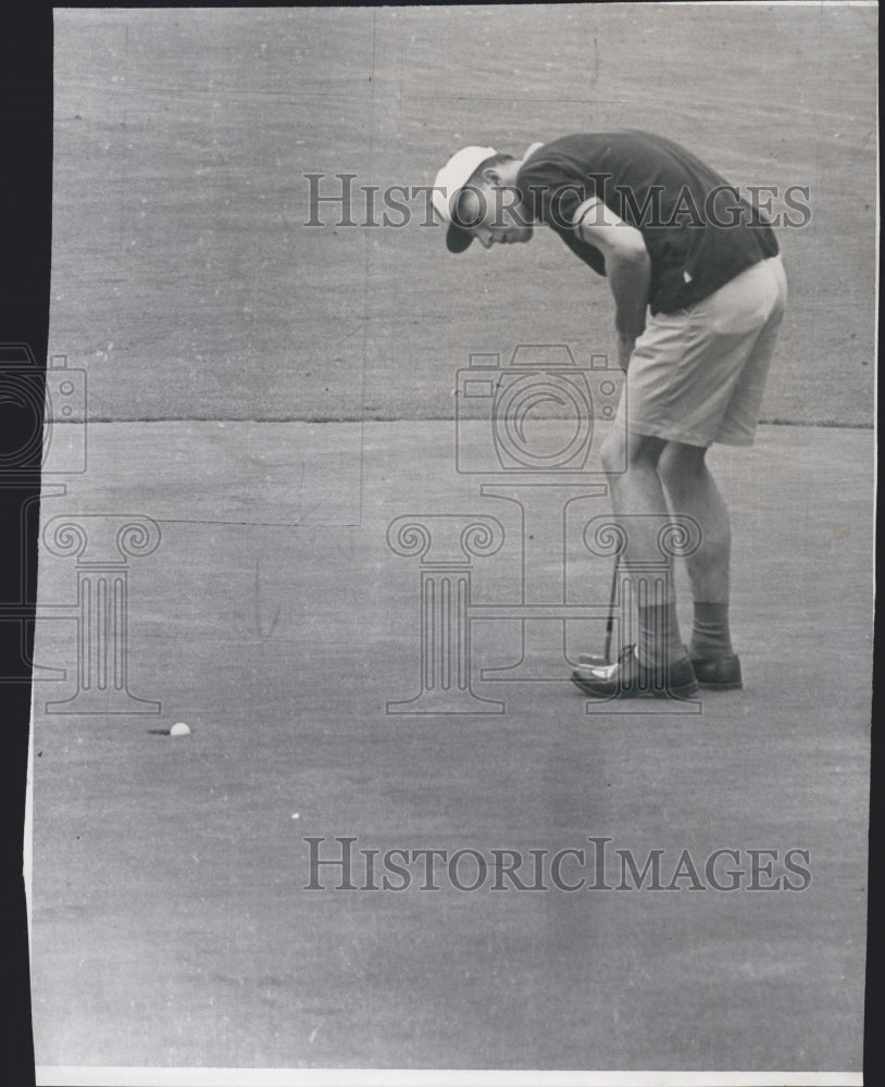 1961 Golfer Steve Whitman Hearst National Tournament Charles River - Historic Images