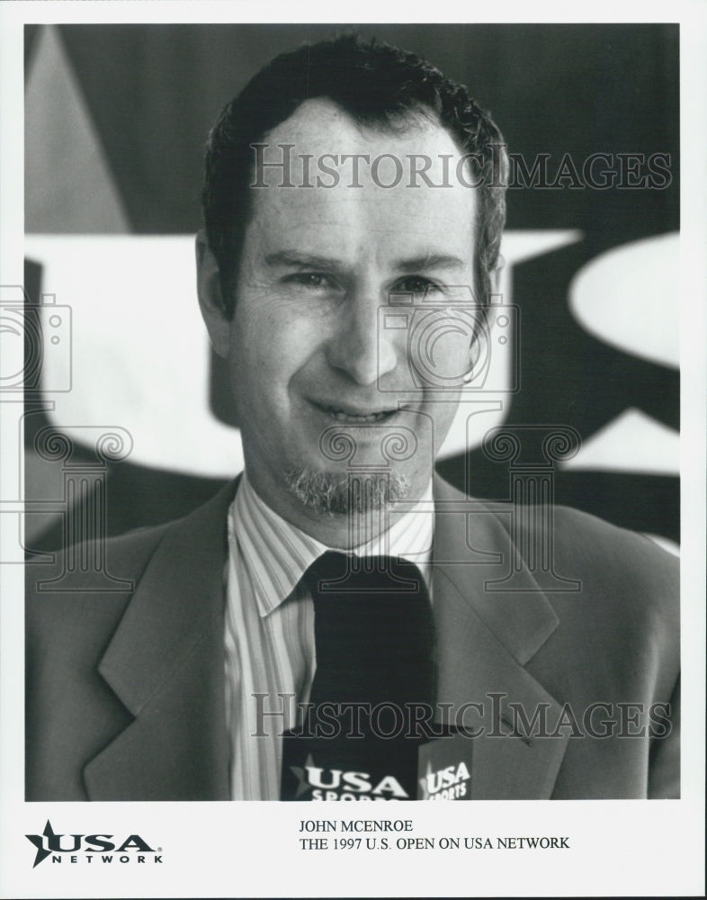 1997 Press Photo John McEnroe - Historic Images