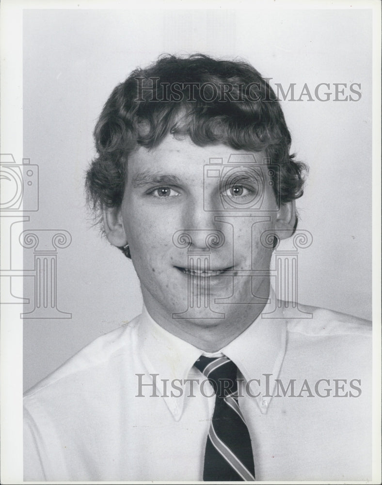 Press Photo Ken Hodge, St. John&#39;s prep - Historic Images