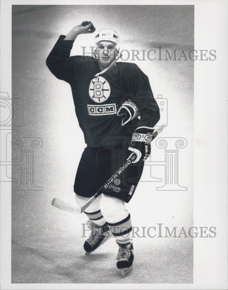 1991 Press Photo Ken Hodge, Jr. - Historic Images