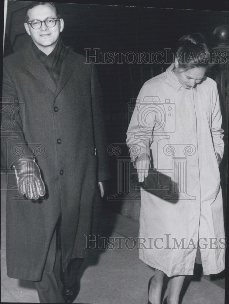 1962 Press Photo Dr. and Mrs. Joseph Kreplick - Historic Images